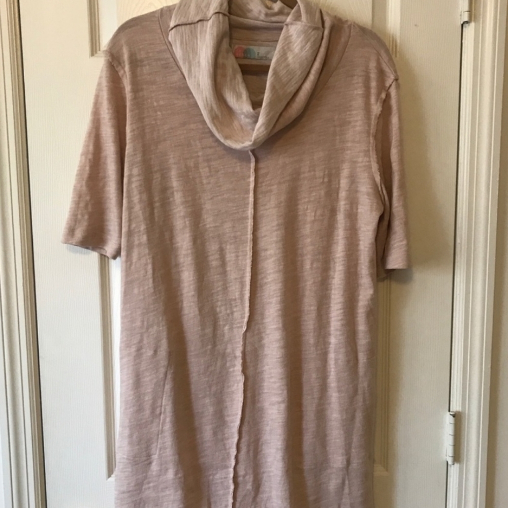 Free People Pocketed Beach Dress Womens Short Sleeve Beach Casual